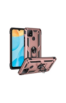 Oppo A15s Kılıf Zore Vega Kapak Rose Gold