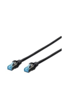 Digitus Dk-1521-030/bl 3 Mt Cat5e Awg26/7 F-utp Siyah Patch Cord Kablo Digitus Dk-1521-030/bl 3 Mt Cat5e Awg26/7 F-utp Siyah Patch Cord Kablo