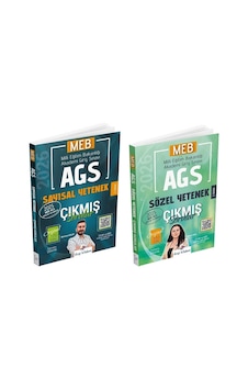 Dizgi Kitap 2026 Meb-ags Sayısal + Sözel Yetenek Çıkmış Sorular 2 Li Set Dizgi Kitap Dizgi Kitap 2026 Meb-ags Sayısal + Sözel Yetenek Çıkmış Sorular 2 Li Set Dizgi Kitap