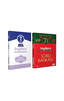 Editör Yayınları 7.sınıf Vip İngilizce Konu Ve Soru Bankası Seti 2 Kitap