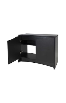 Fluval Flex Deluxe 123l İçin Siyah Lüx Dolap