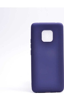 Huawei Mate 20 Pro Kılıf Zore Premier Silikon Kapak Lacivert Huawei Mate 20 Pro Kılıf Zore Premier Silikon Kapak Lacivert