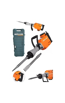 Pro Müller The Best 5200 Bakır Sargılı 17 Kg 70 Joule Pnömatik Kırıcı Hilti Seti Çantalı Uç