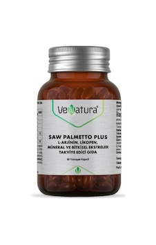 Venatura Saw Palmetto Plus L-Arjinin Likopen Mineral Ve Bitki Ekstreleri 60 Kapsül Venatura Saw Palmetto Plus L-Arjinin Likopen Mineral Ve Bitki Ekstreleri 60 Kapsül