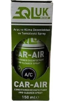Qluk Klima Bombası Dezenfektan Sprey Limon Aromalı 150ml