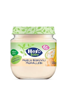 Hero Baby 120gr Muzlu Bıskuvılı Muhallebı Hero Baby 120gr Muzlu Bıskuvılı Muhallebı