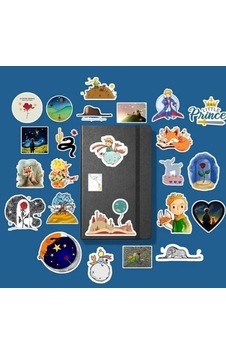Küçük Prens/the Little Prince Sticker Paketi/bullet Journal Defter Çıkartma Ajanda Laptop Etiket Abanoz Küçük Prens/the Little Prince Sticker Paketi/bullet Journal Defter Çıkartma Ajanda Laptop Etiket Abanoz