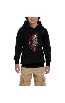 Zepplin Giyim Ateş Dağları Bozkurdu Siyah Çocuk Kapşonlu Sweatshirt Zepplin Giyim Ateş Dağları Bozkurdu Siyah Çocuk Kapşonlu Sweatshirt