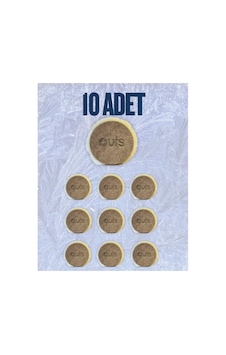 10 Adet Ufs Beyaz Tüy Agresif Polisaj Keçesi 160mm Eko Seri