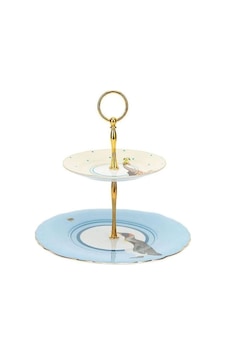 Yvonne Ellen 2 Katlı Pasta Standı, Penguen Ve Zürafa 22 Cm / 16 Cm Takımlar Çok Renkli