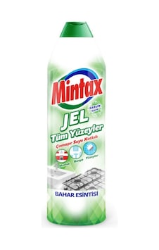 Mintax Tüm Yüzeyler için Jel Bahar Ferahlığı 750 ML Mintax Tüm Yüzeyler için Jel Bahar Ferahlığı 750 ML