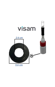 Visam Rezervuar Iç Takım Conta Gömme Rezervuar Contası Siyah Visam Rezervuar Iç Takım Conta Gömme Rezervuar Contası Siyah
