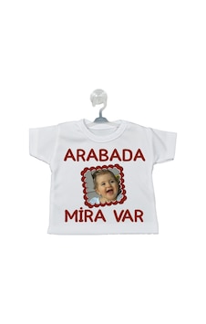 Isim Ve Fotoğraflı Arabada Bebek Var Levhası Mini Tişört (Kız) Isim Ve Fotoğraflı Arabada Bebek Var Levhası Mini Tişört (Kız)