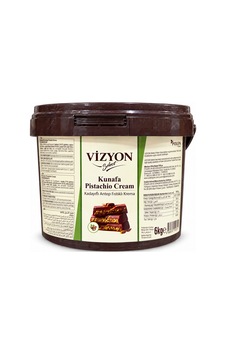 Vizyon Kadayıflı Antep Fıstıklı Krema 6 Kg Vizyon Kadayıflı Antep Fıstıklı Krema 6 Kg
