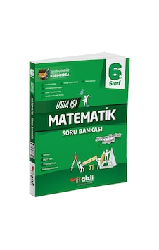 Gizli Yayınları 2025 6. Sınıf Matematik Usta İşi Soru Bankası + Kavram Haritası Gizli Yayınları 2025 6. Sınıf Matematik Usta İşi Soru Bankası + Kavram Haritası