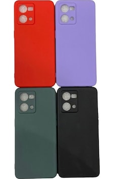 Oppo Reno 7 Lansman Içi Kumasli Silikon Kilif