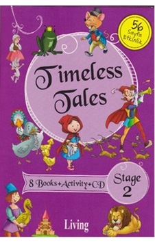 Stage 2 - Timeless Tales 8 Books + Activity + CD- Living English Dictionary