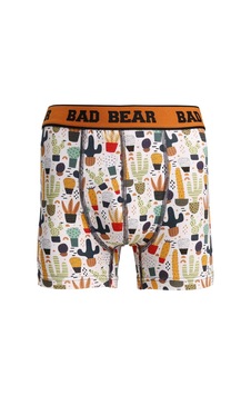 Bad Bear Cactus Off-White Beyaz Kaktüs Desenli Erkek Boxer-Beyaz Bad Bear Cactus Off-White Beyaz Kaktüs Desenli Erkek Boxer-Beyaz