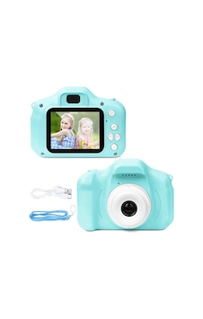 River World Mavi Renkte Mini Boy Fotoğraf Makinesi