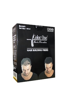 Color One Dolgunlaştırıcı Saç Fiberi Kahverengi 25Gr + Sabitleşti Color One Dolgunlaştırıcı Saç Fiberi Kahverengi 25Gr + Sabitleşti