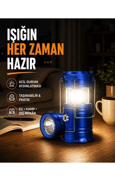 Güneş Enerjili Katlanabilir Kızaklı Kamp Feneri Usb Şarjlı, Çok Yönlü Ve Dayanıklı Tasarım 52022948 Güneş Enerjili Katlanabilir Kızaklı Kamp Feneri Usb Şarjlı, Çok Yönlü Ve Dayanıklı Tasarım 52022948