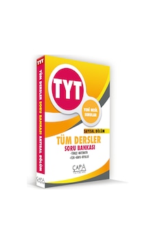Kitapevreni-Tyt Sayısal Tüm Dersler Soru Bankası Çapa Yayınları