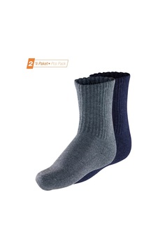 Blackspade Çocuk Termal Çorap 2. Seviye 2'li Paket 9995 - Lacivert Gri Gri - Lacivert Blackspade Çocuk Termal Çorap 2. Seviye 2'li Paket 9995 - Lacivert Gri Gri - Lacivert