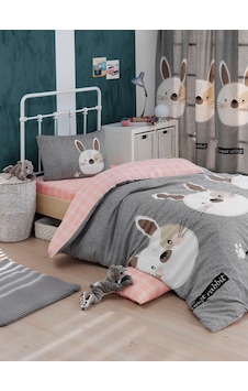 Eponj Home Kolay Ütülenir Nevresim Takımı Tek Kişilik Tavşancık