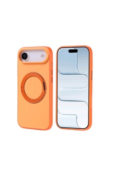 Apple Uyumlu iPad iPhone 17 Air Kılıf M-safe Şarj Özellikli Standlı Zore Proton Silikon Kapak Apple Uyumlu iPad iPhone 17 Air Kılıf M-safe Şarj Özellikli Standlı Zore Proton Silikon Kapak