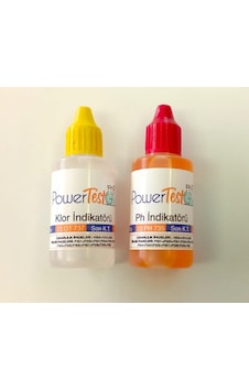 Powertest Klor Ve Ph İndikatörü İkili Set Powertest Klor Ve Ph İndikatörü İkili Set