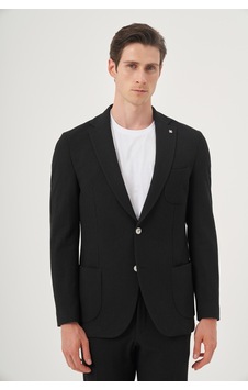 Morven Erkek Siyah Poliviskon Trend Çizgili Slim Fit Mono Yaka Takım Elbise 26ms001003001 Siyah Morven Erkek Siyah Poliviskon Trend Çizgili Slim Fit Mono Yaka Takım Elbise 26ms001003001 Siyah