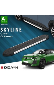 S-dizayn Citroen C5 Aircross 2 Hybrid Benzinli Skyline Aluminyum Yan Basamak 193 Cm 2025 Üzeri A+ Ka