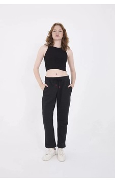 Unisex Üç İplik Basic Eşofman Pantolon - Antrasit 001 Unisex Üç İplik Basic Eşofman Pantolon - Antrasit 001