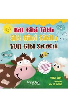 Bal Gibi Tatlı Süt Gibi Şifalı Yün Gibi Sıcacık Seti - 3 Kitap Takım - Vildan Sert - Hayykitap Bal Gibi Tatlı Süt Gibi Şifalı Yün Gibi Sıcacık Seti - 3 Kitap Takım - Vildan Sert - Hayykitap