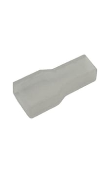 Fiş Kılıfı Pvc Standart 6.3 Mm Beyaz