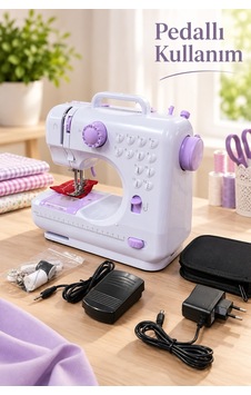Taşınabilir Elektrikli Dikiş Makinesi Desen Seçimli Taşınabilir Elektrikli Dikiş Makinesi Desen Seçimli
