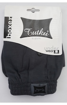 Tutku Erkek Lacivert Penye Düğmeli Boxer 5'Li Paket 001 Tutku Erkek Lacivert Penye Düğmeli Boxer 5'Li Paket 001