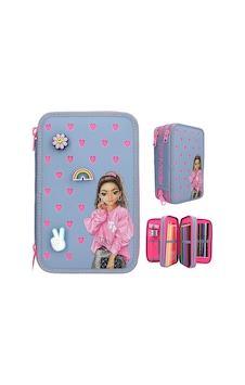Top Model 3 Katlı İçi Dolu Kalem Çantası Silicone Pins 413478 Çok Renkli Top Model 3 Katlı İçi Dolu Kalem Çantası Silicone Pins 413478 Çok Renkli
