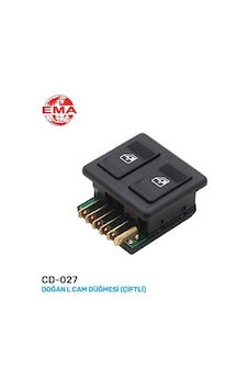 Ema Cd-027 Cam Açma Anahtarı Fıat Uno-doğan L Çiftli 181449680 Ema Cd-027 Cam Açma Anahtarı Fıat Uno-doğan L Çiftli 181449680