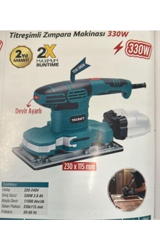 Meşem Titreşimli Zımpara Makinası 330w 7352 Meşem Titreşimli Zımpara Makinası 330w 7352