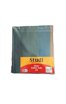 A4 Hazır Defter Kabı 5adet 5 Renk Çok Renkli A4 Hazır Defter Kabı 5adet 5 Renk Çok Renkli