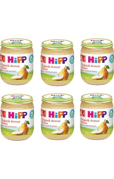 Hipp Organik Armut Püresi 4+ Ay Kavanoz Maması 6 x 125 G Hipp Organik Armut Püresi 4+ Ay Kavanoz Maması 6 x 125 G