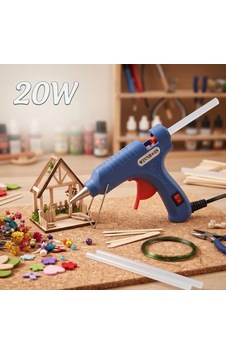 Bay 20w Sıcak Silikon Tabancası - Küçük Boy - 7.5 Mm Mum Silikon Uyumlu Najmaddin Bay 20w Sıcak Silikon Tabancası - Küçük Boy - 7.5 Mm Mum Silikon Uyumlu Najmaddin
