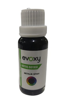 Oto Araba Araç Rötuş Boyası Ufak Çizik Onarıcı  Temizleyici Boya Metalik Siyah 10 Ml Glz02011165 1 Adet