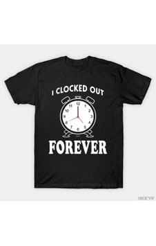Tarzsokak I Clocked Out Forever Erkek Kadın Tişörtü %100 Pamuklu Tişörtler Kısa Kollu Üstler 1229-2 Çok Renkli Tarzsokak I Clocked Out Forever Erkek Kadın Tişörtü %100 Pamuklu Tişörtler Kısa Kollu Üstler 1229-2 Çok Renkli