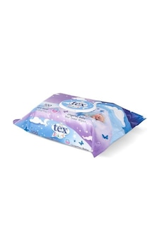 Tex Baby Islak Havlu Mor 100'Lü