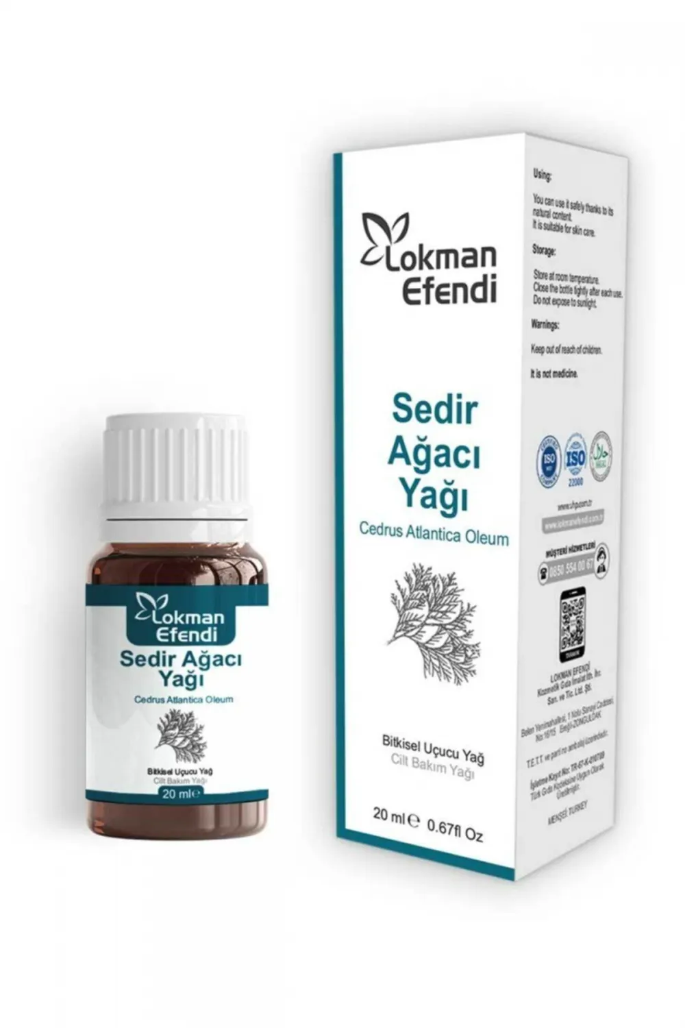 Lokman Efendi Sedir Yağı 20 Ml 20 ML