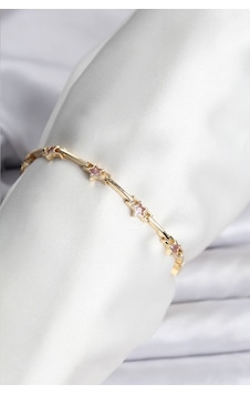 Yıldız Model Gold Renk Pirinç Bileklik Diğer