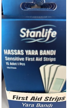 Stanlıfe Hassas Yara Bandı 15li Stanlıfe Hassas Yara Bandı 15li