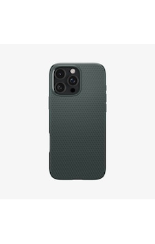 Spigen Apple Uyumlu iPhone 16 Pro Max İle Uyumlu Kılıf Liquid Air Abyss Green Yeşil Spigen Apple Uyumlu iPhone 16 Pro Max İle Uyumlu Kılıf Liquid Air Abyss Green Yeşil